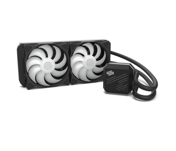 SilentiumPC Navis RGB 240 2x120mm - 473108 - zdjęcie 2